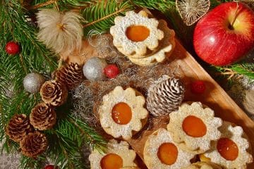 biscuit de Noël, sapin, épices