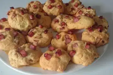 Cookies jambon parmesan dieteticienne saint-brieuc