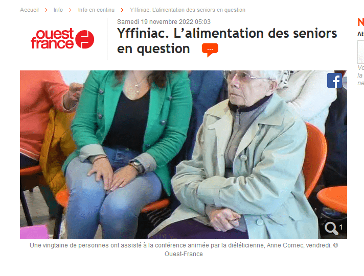 article du ouest france yffiniac