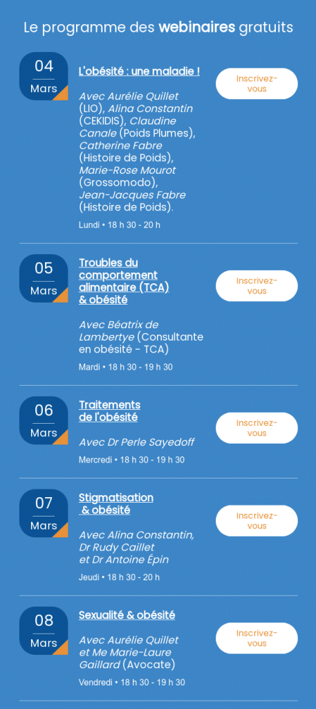 la liste des événements de la journée mondiale du 4 mars