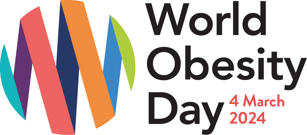 logo journée mondiale de l'obésité 2024