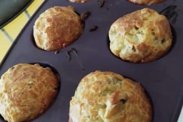 Muffins fromage légumes