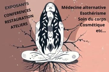 affiche du salon de bien-être de GRACES les 25-26 mai 2024