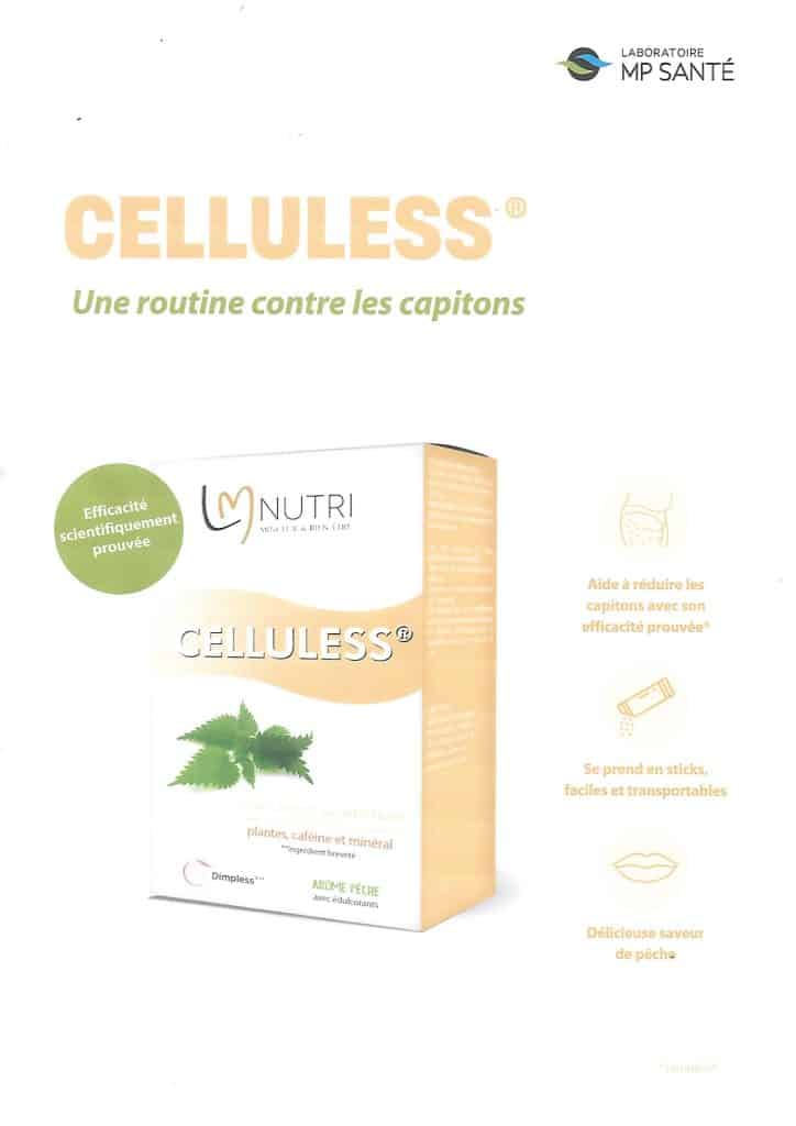 descriptif du complément alimentaire CELLULESS anti-cellulite LMP SANTE
