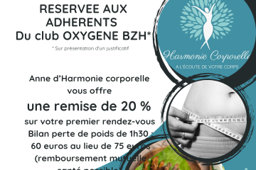 Partenariat avec le club de sport santé de SAINT-BRANDAN